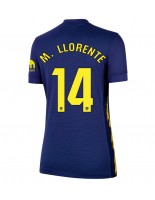 Atletico Madrid Marcos Llorente #14 Vieraspaita Naisten 2025-26 Lyhythihainen